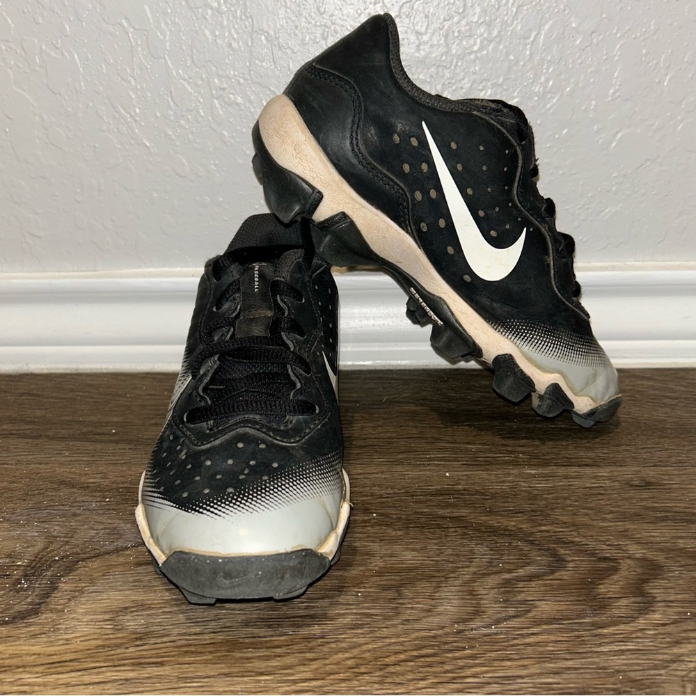Kids Nike Black Diamond Fast Flex Cleats Size 1.5 |F31